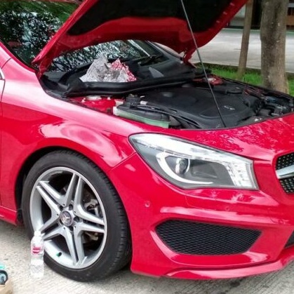 Service Sistem Pendinginan Mesin Mobil Mercedes Benz CLA 200 W117
